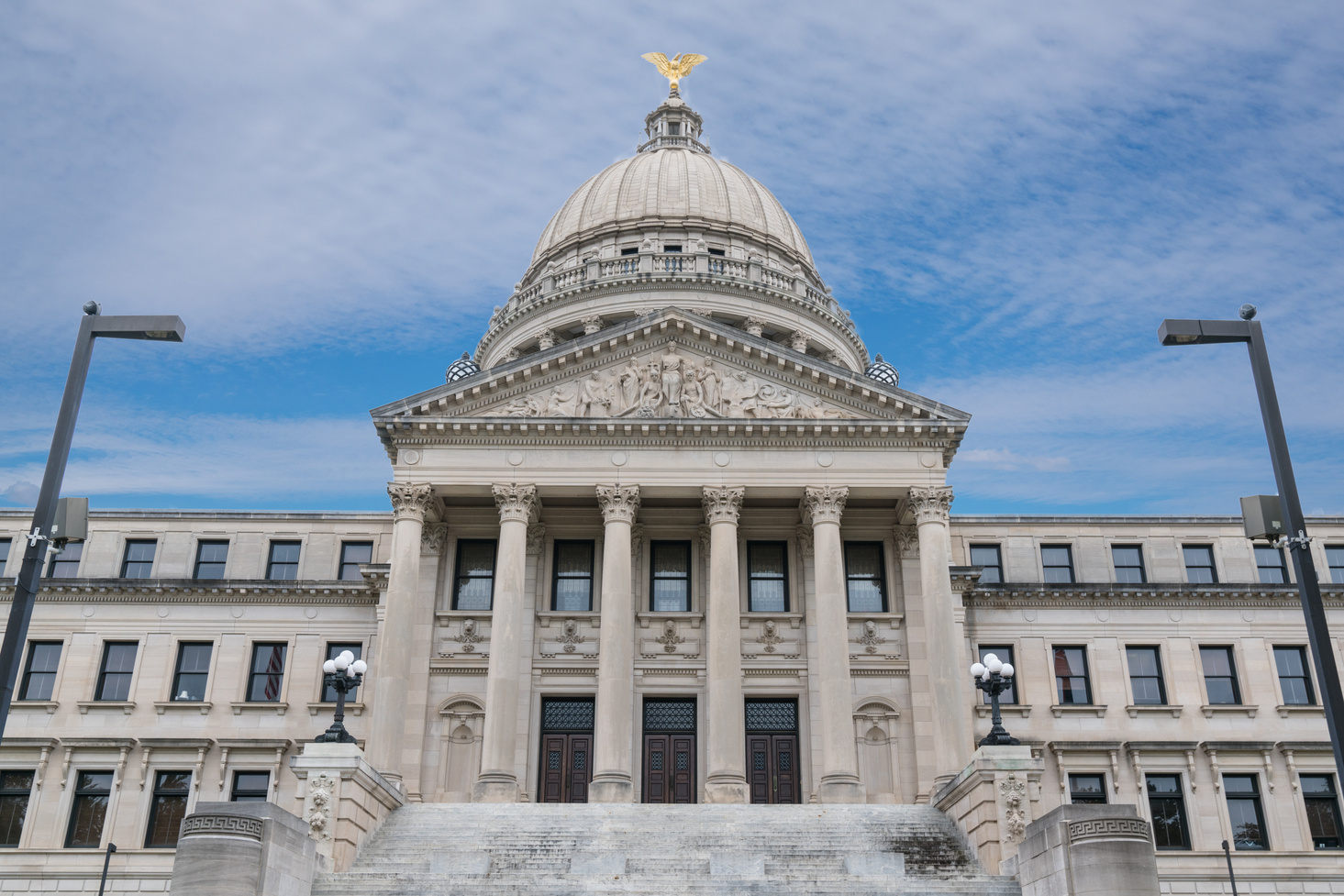 Exterior of the Mississippi State Capitol Building