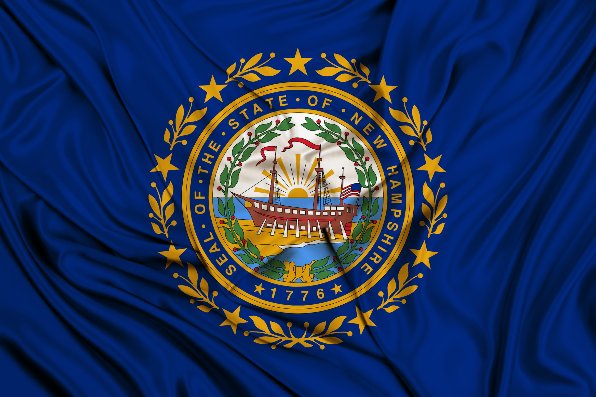 New Hampshire flag