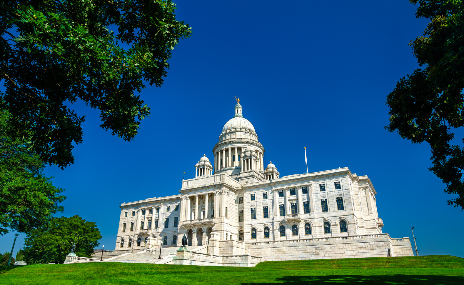 Rhode Island State House in Providence, United States