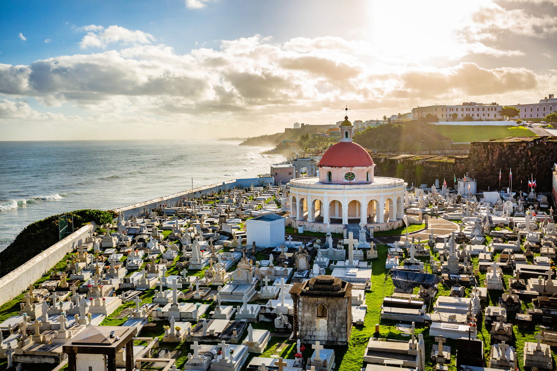 Santa Maria Cemetery in San Juan Puerto Rico