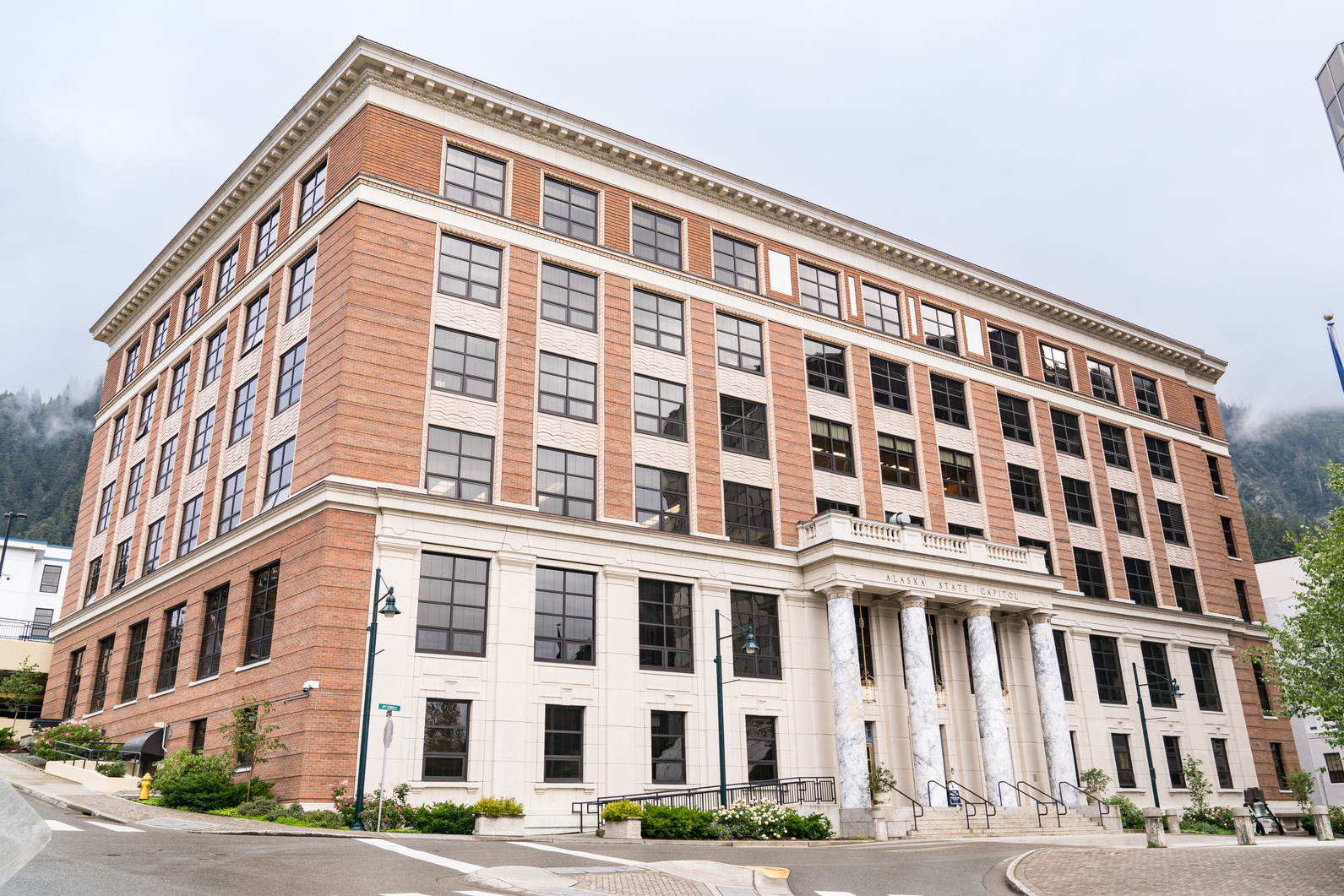 Exterior of the Alaska Capitol Building